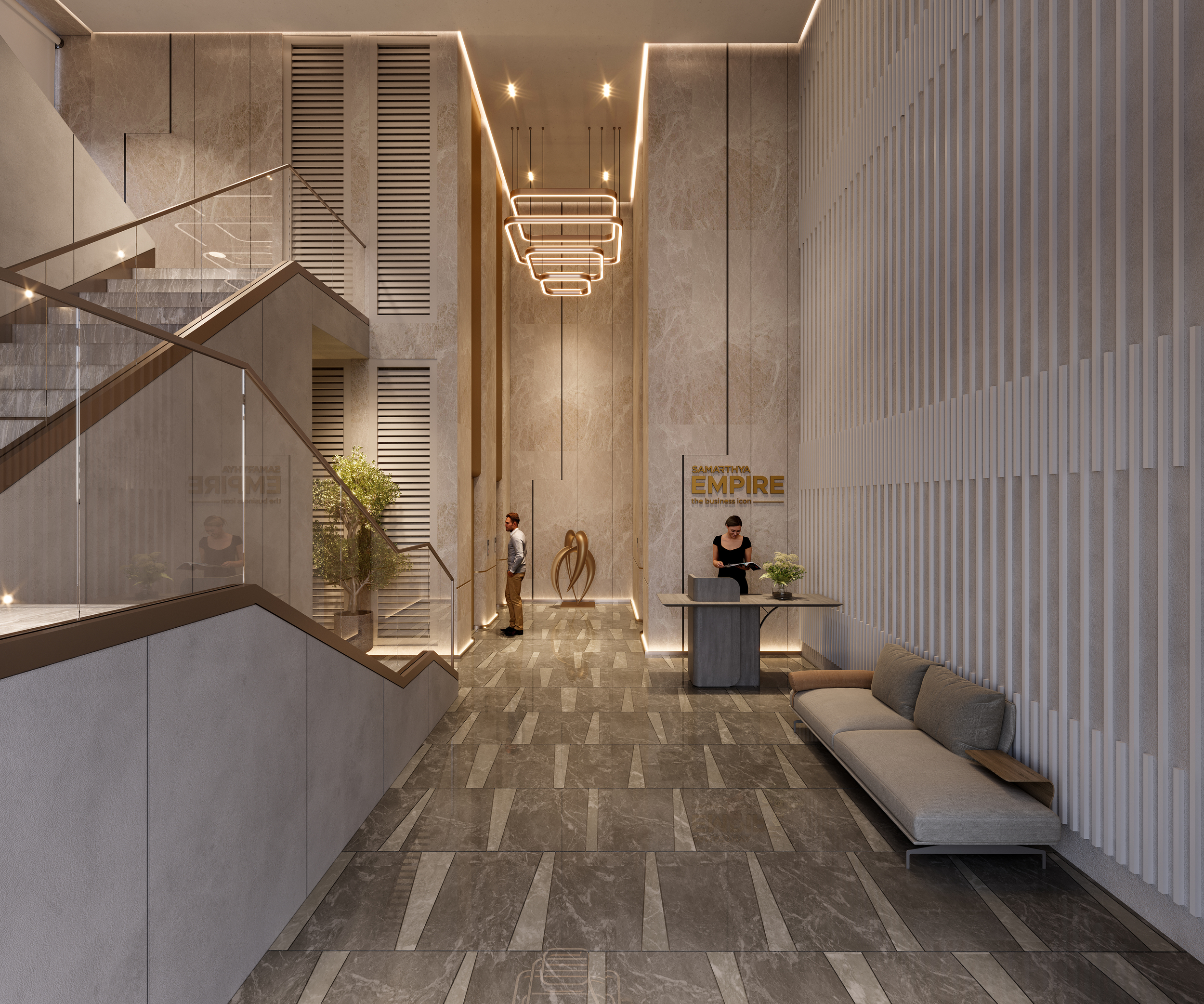 SAMARTHYA SALISTER – 3D ELEVATION